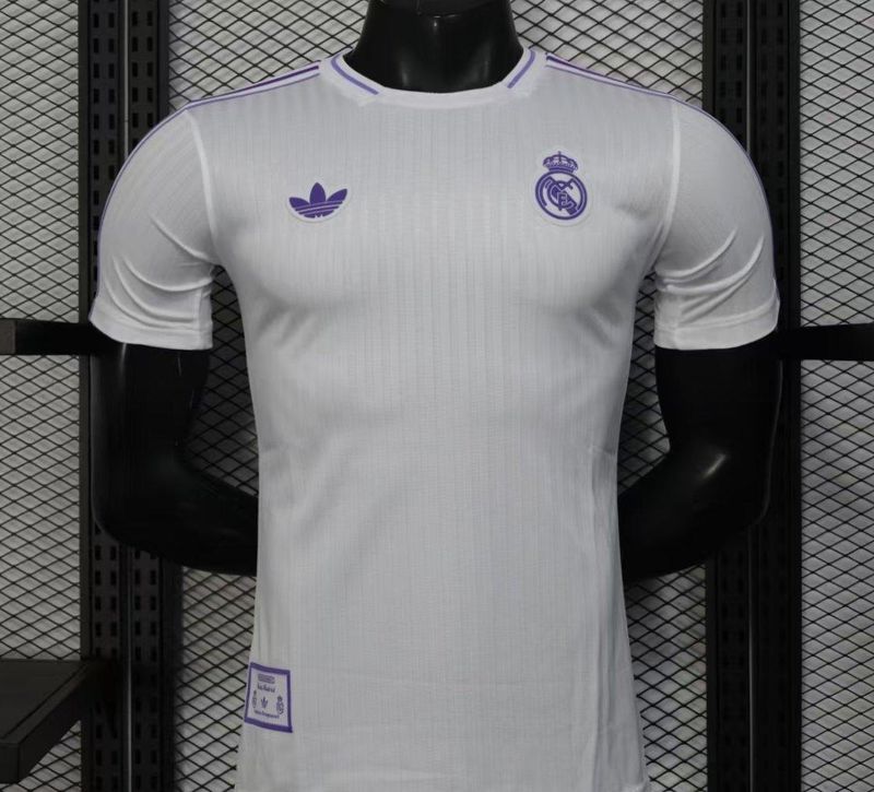 Real Madrid White and Purple Special Vapor Jersey