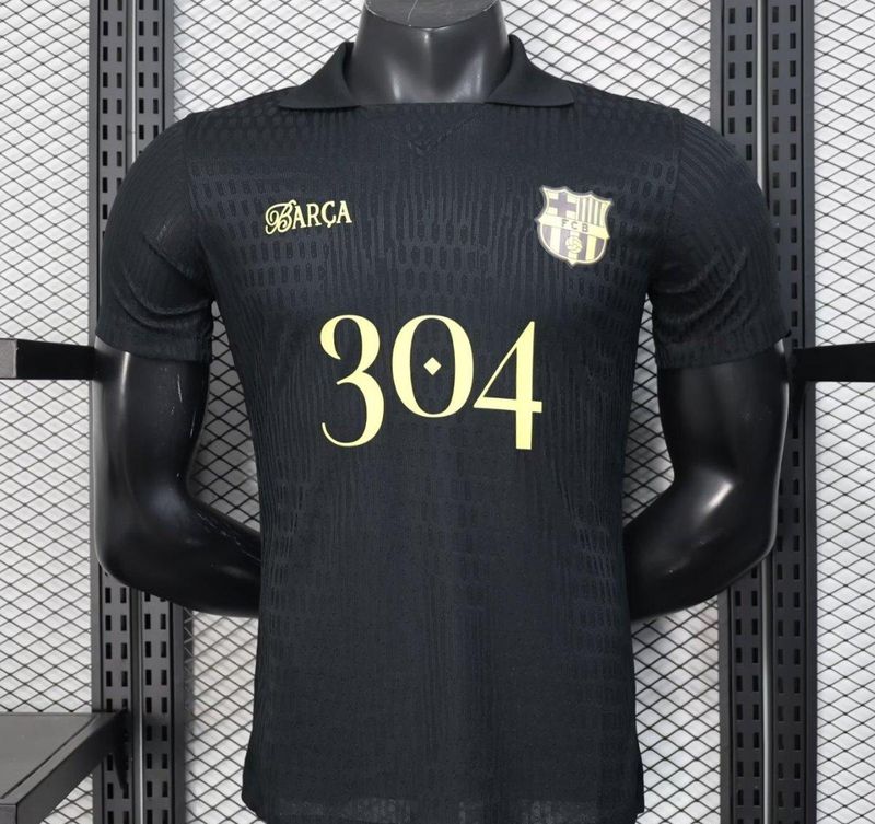 Barcelona Black 304 Special Vapor Jersey Barcelona Black 304 Special Vapor Jersey