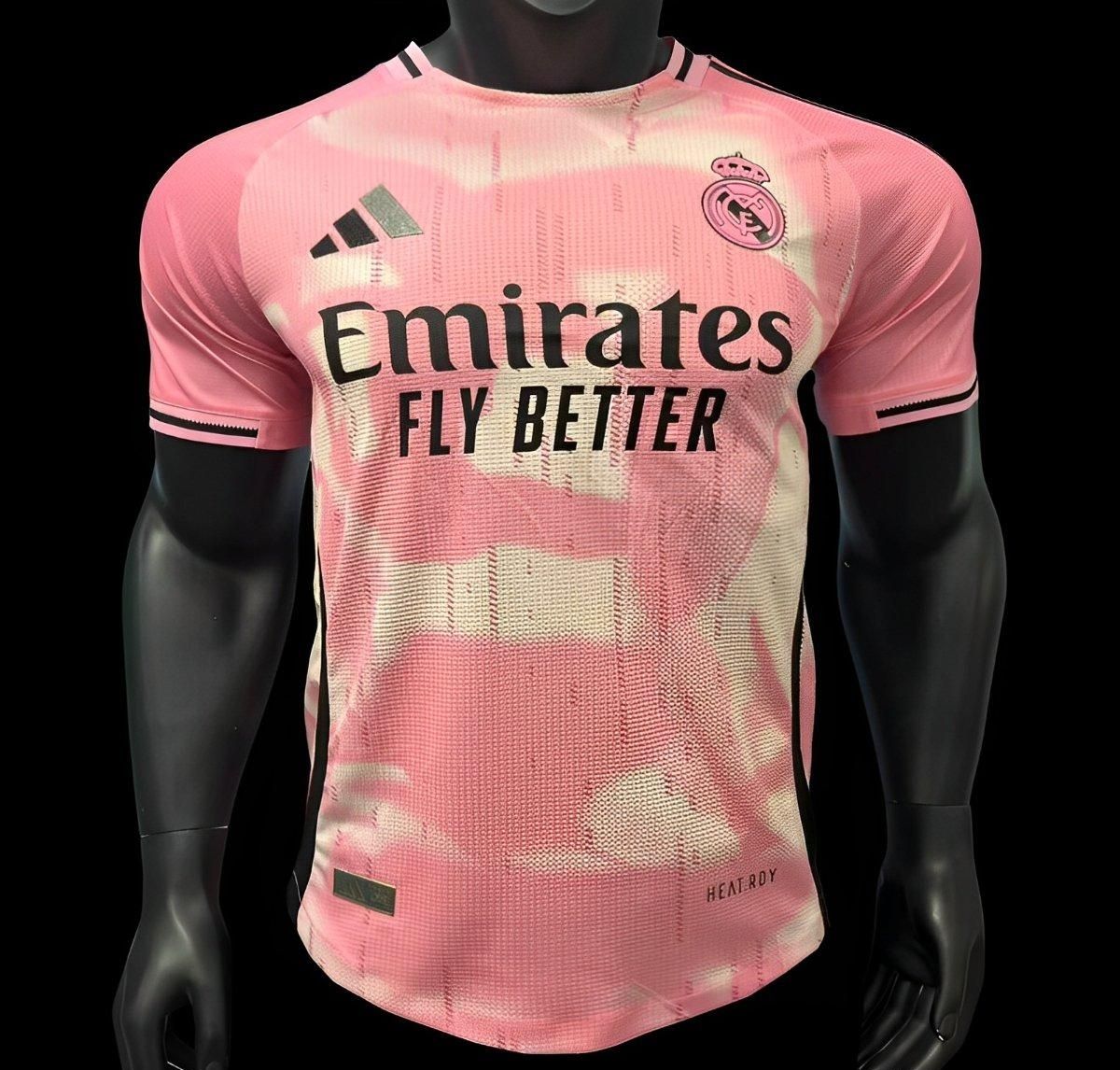 Real Madrid Pink and White Special Vapor Jersey Real Madrid Pink and White Special Vapor Jersey