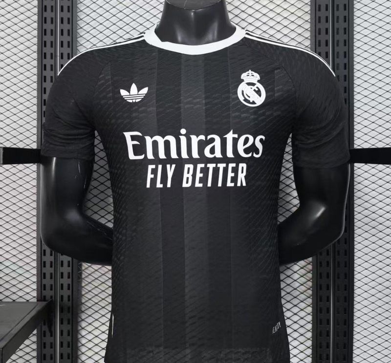 Real Madrid Black Stripe Special Vapor Jersey Real Madrid Black Stripe Special Vapor Jersey