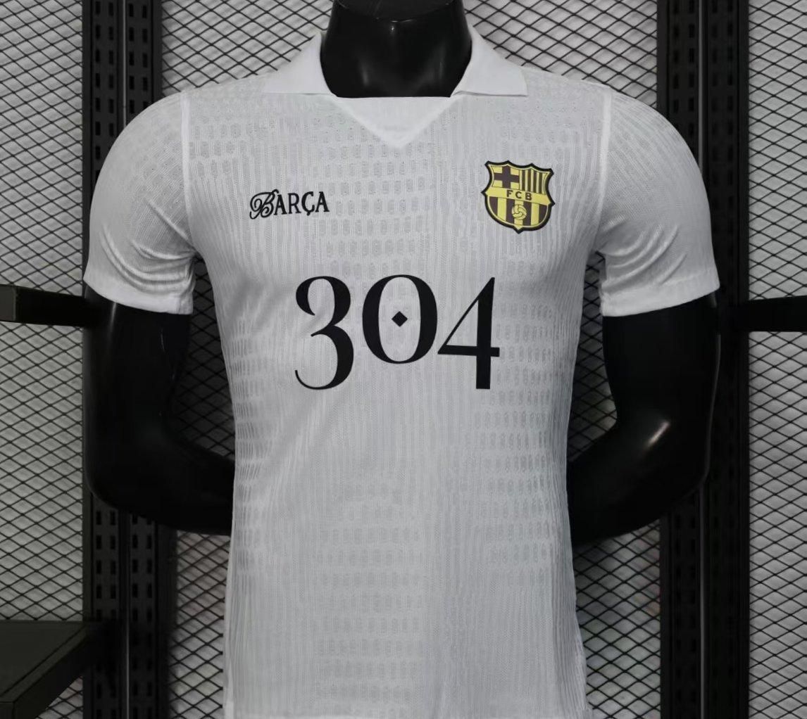 Barcelona White 304 Special Vapor Jersey Barcelona White 304 Special Vapor Jersey