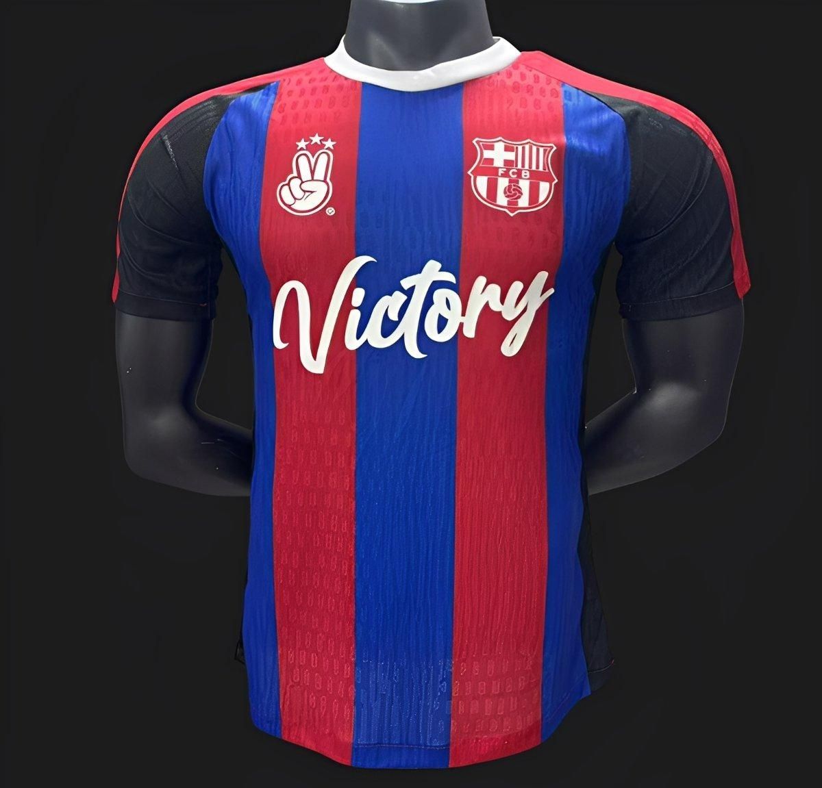 Barcelona Red and Blue Victory Special Vapor Jersey Barcelona Red and Blue Victory Special Vapor Jersey