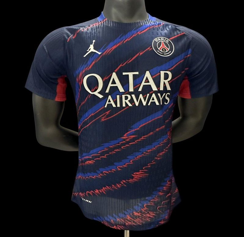 PSG Blue and Red Twists Special Vapor Jersey