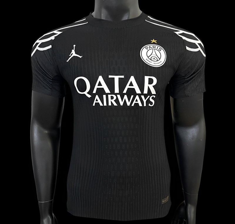 PSG Black and White Special Vapor Jersey