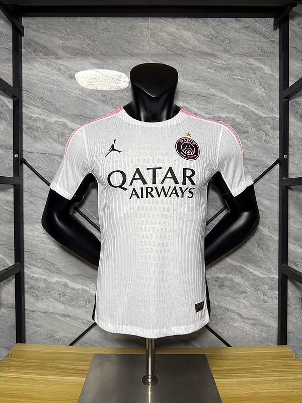 PSG White and Pink Special Vapor Jersey PSG White and Pink Special Vapor Jersey