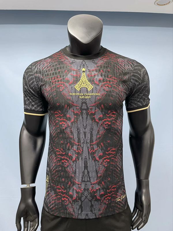 PSG Black and Red Eiffel Tower Special Vapor Jersey