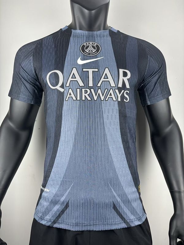 PSG Blue and Charcoal Grey Special Vapor Jersey