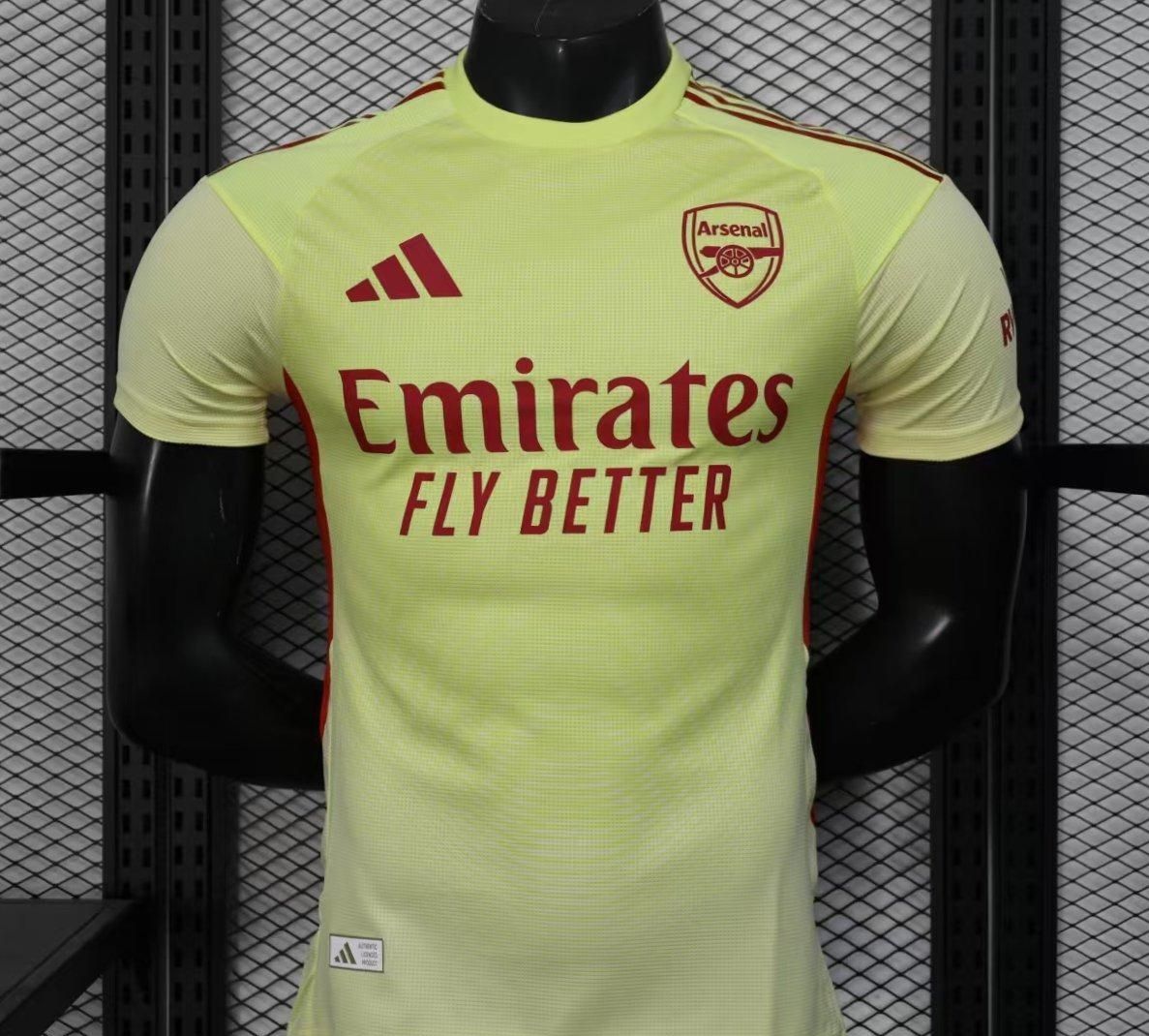 Arsenal Yellow and Red Special Vapor Jersey Arsenal Yellow and Red Special Vapor Jersey