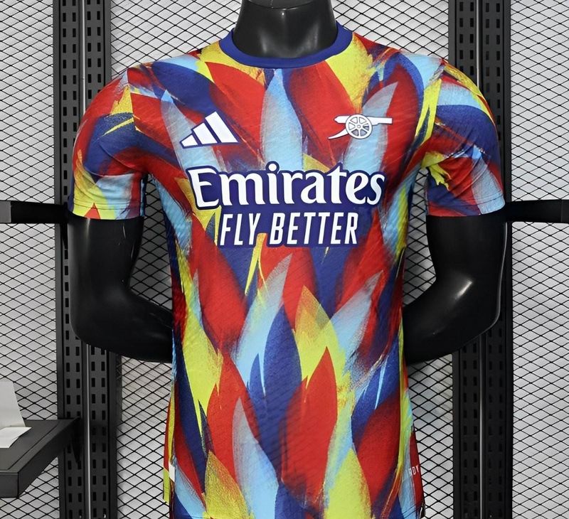 Arsend Red, Yellow and Blue Feathers Special Vapor Jersey