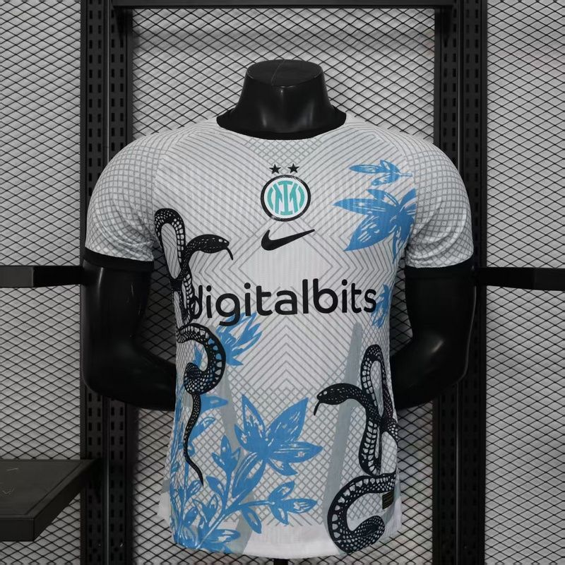 Inter Milan White, Blue and Black Island Special Vapor Jersey