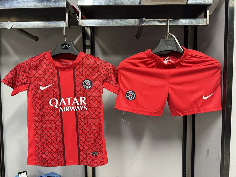 PSG Kids Red Special Kit  PSG Kids Red Special Kit