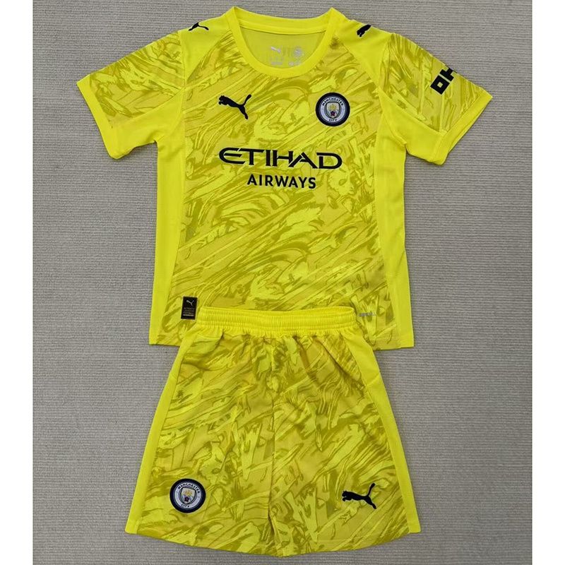 Manchester City Kids Yellow Special Kit Manchester City Kids Yellow Special Kit
