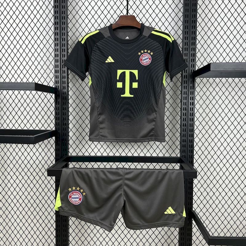 Bayern Munich Kids Black and Green Special Kit