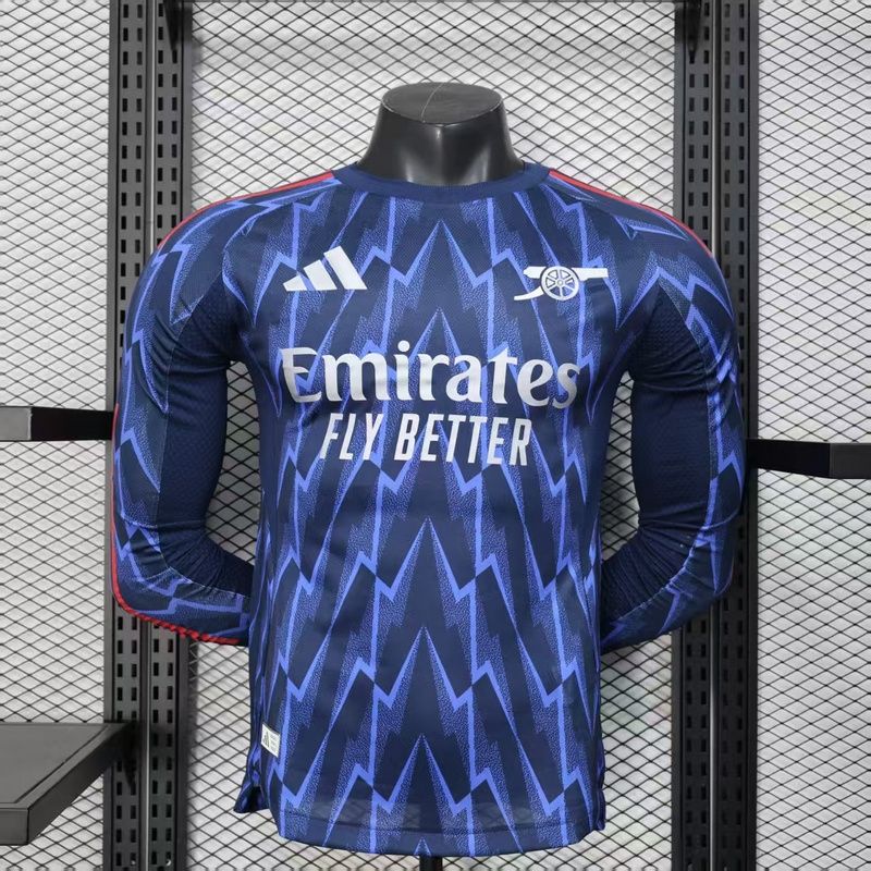 Arsenal Away Long Sleeve Player Jersey