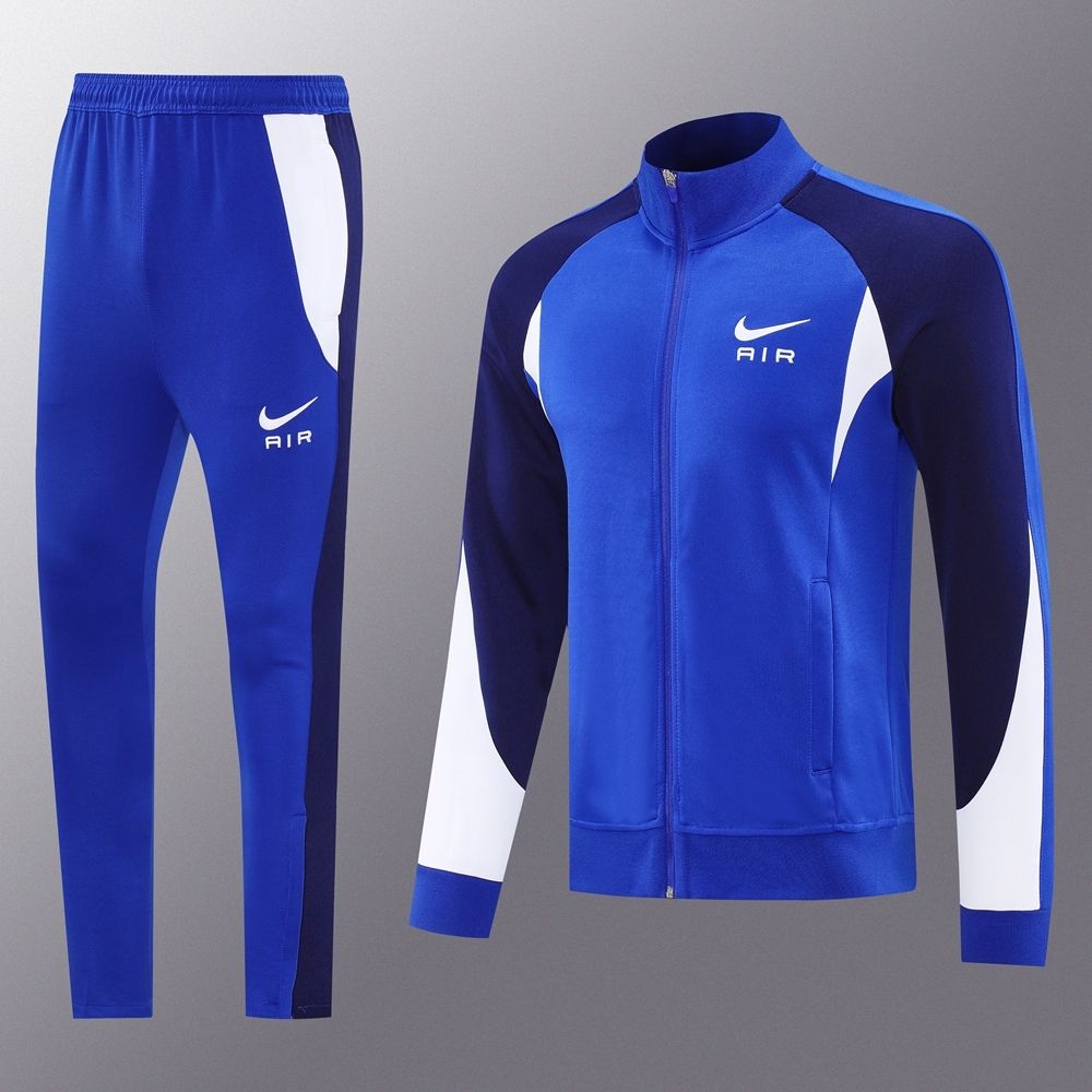 Nike Air Royal Blue and White Tracksuit Set Nike Air Royal Blue and White Tracksuit Set