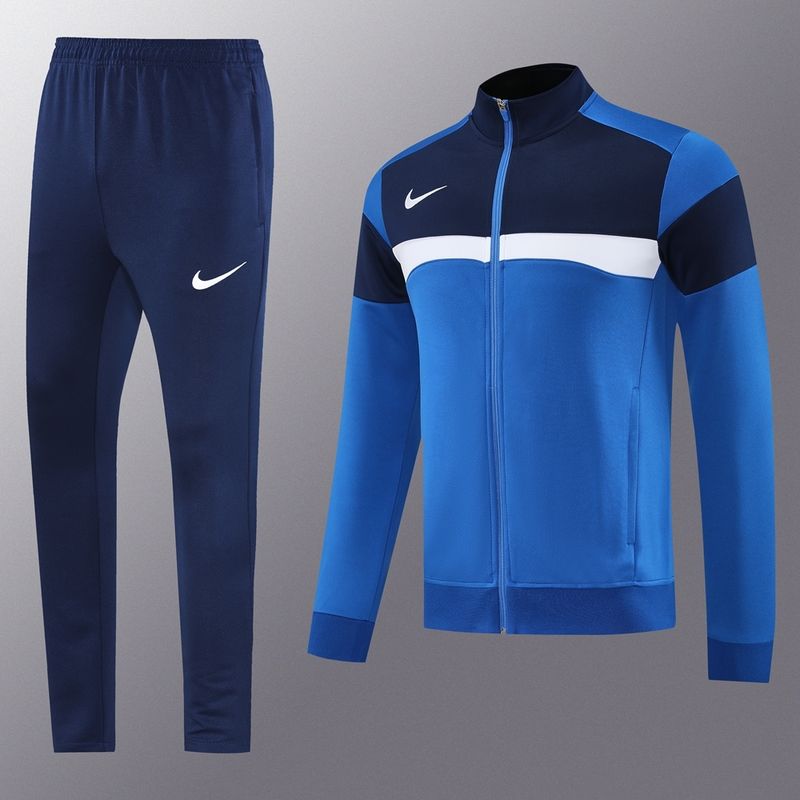Nike Blue, Navy and White Tracksuit Set