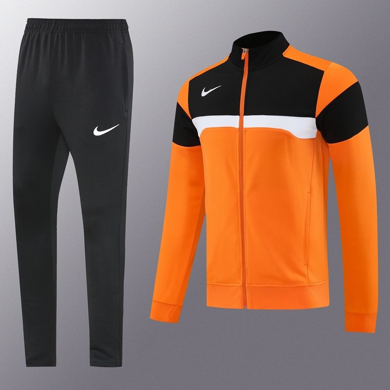 Nike Orange, Black and White Tracksuit Set