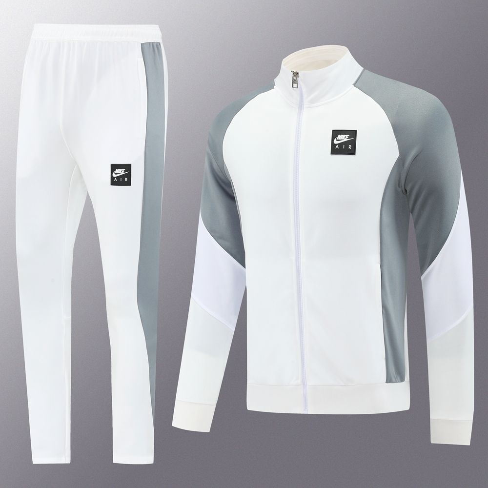 Nike Air White and Grey Tracksuit Set Nike Air White and Grey Tracksuit Set