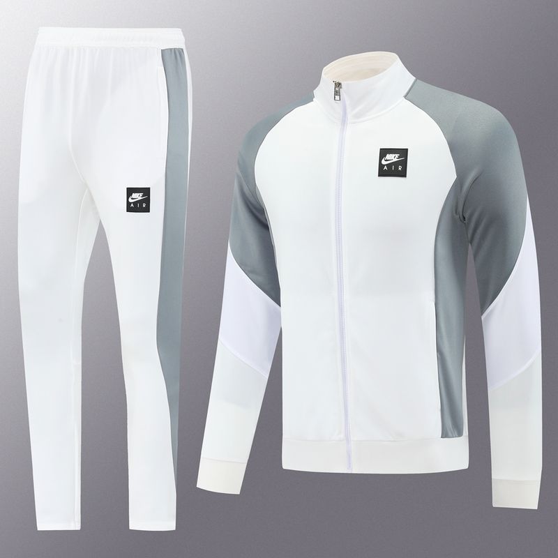 Nike Air White and Grey Tracksuit Set