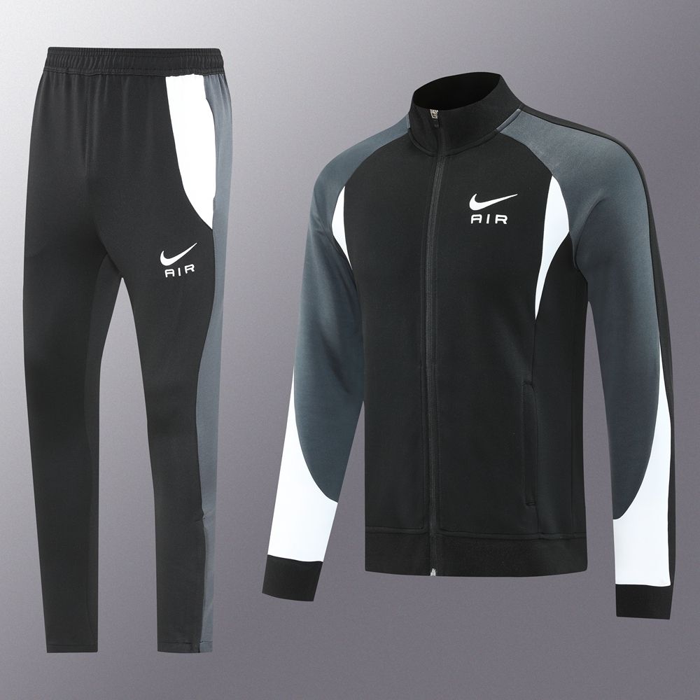 Nike Air Black and Charcoal Grey Tracksuit Set Nike Air Black and Charcoal Grey Tracksuit Set