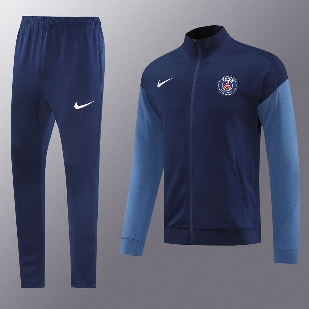 PSG Navy and Blue Tracksuit Set PSG Navy and Blue Tracksuit Set