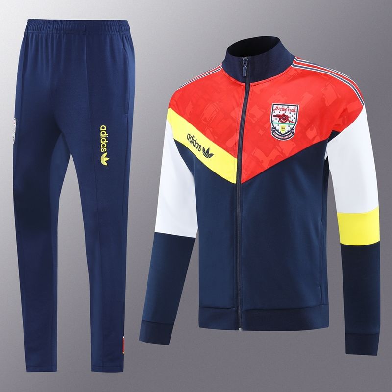 Arsenal Navy, Red and Yellow Long Tracksuit Set