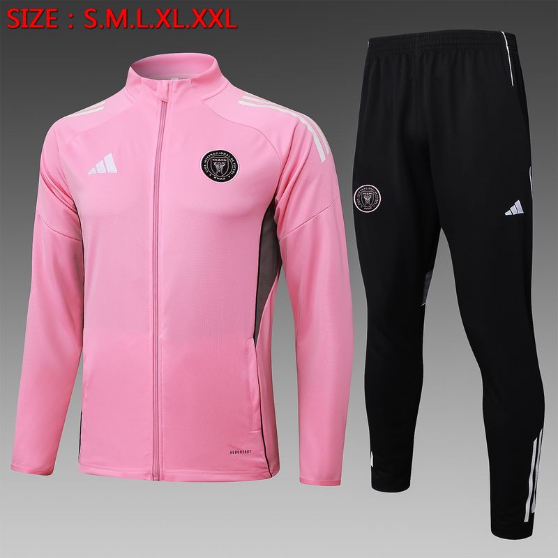 Inter Miami Pink and Black Tracksuit Set