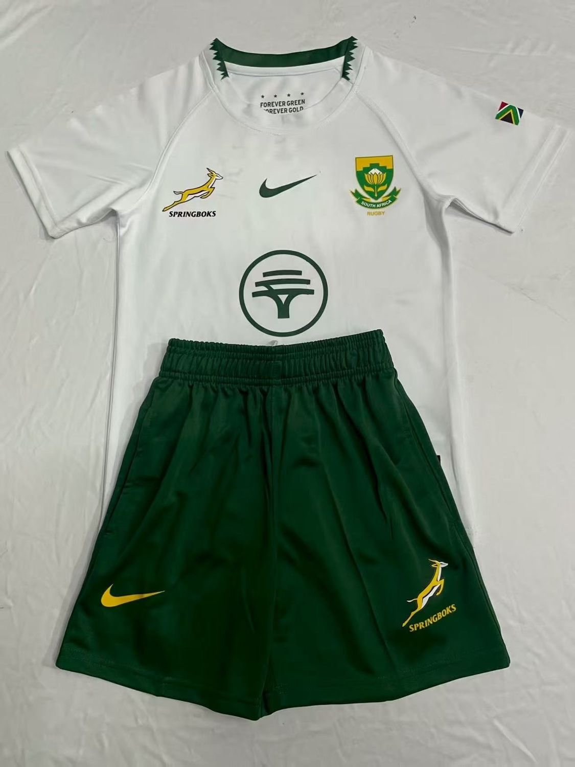 South Africa Springbok Away Kids Set South Africa Springbok Away Kids Set