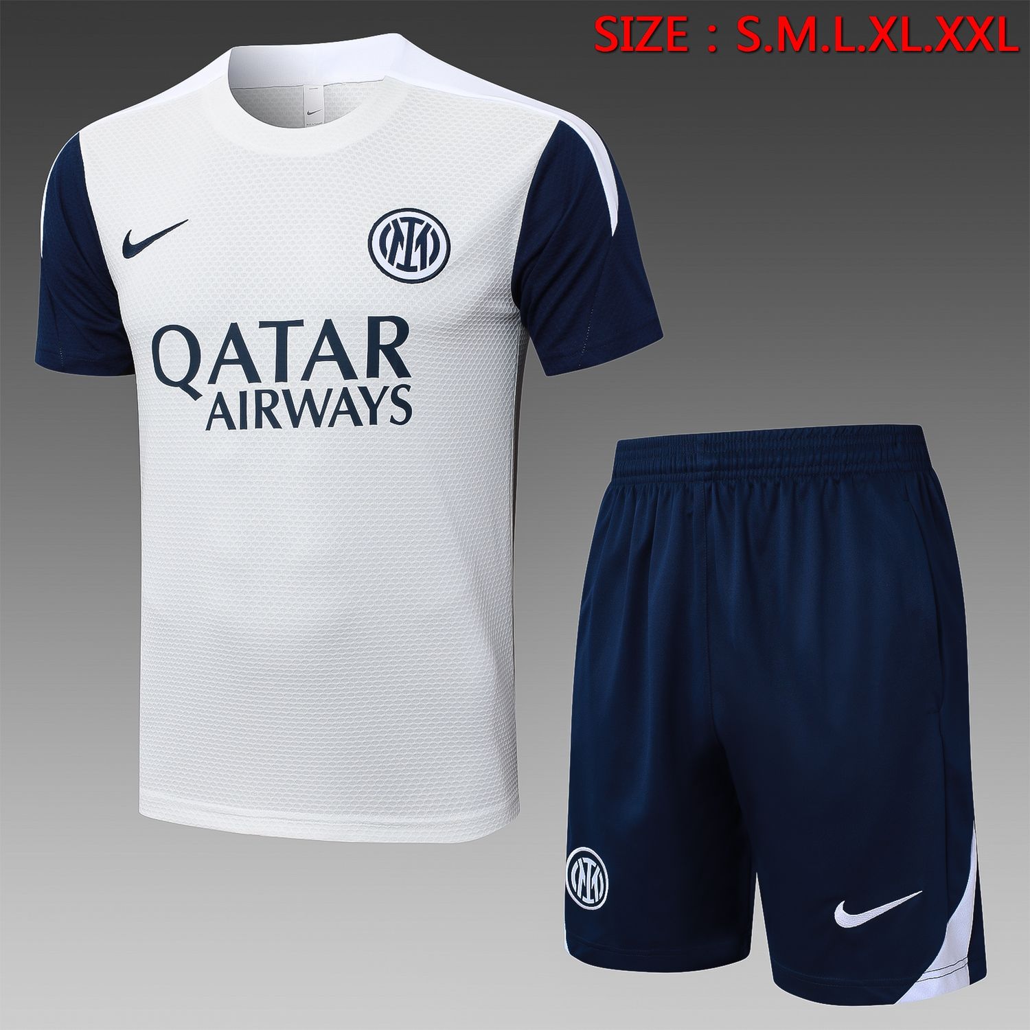 Inter Milan White and Navy Training Set Inter Milan White and Navy Training Set