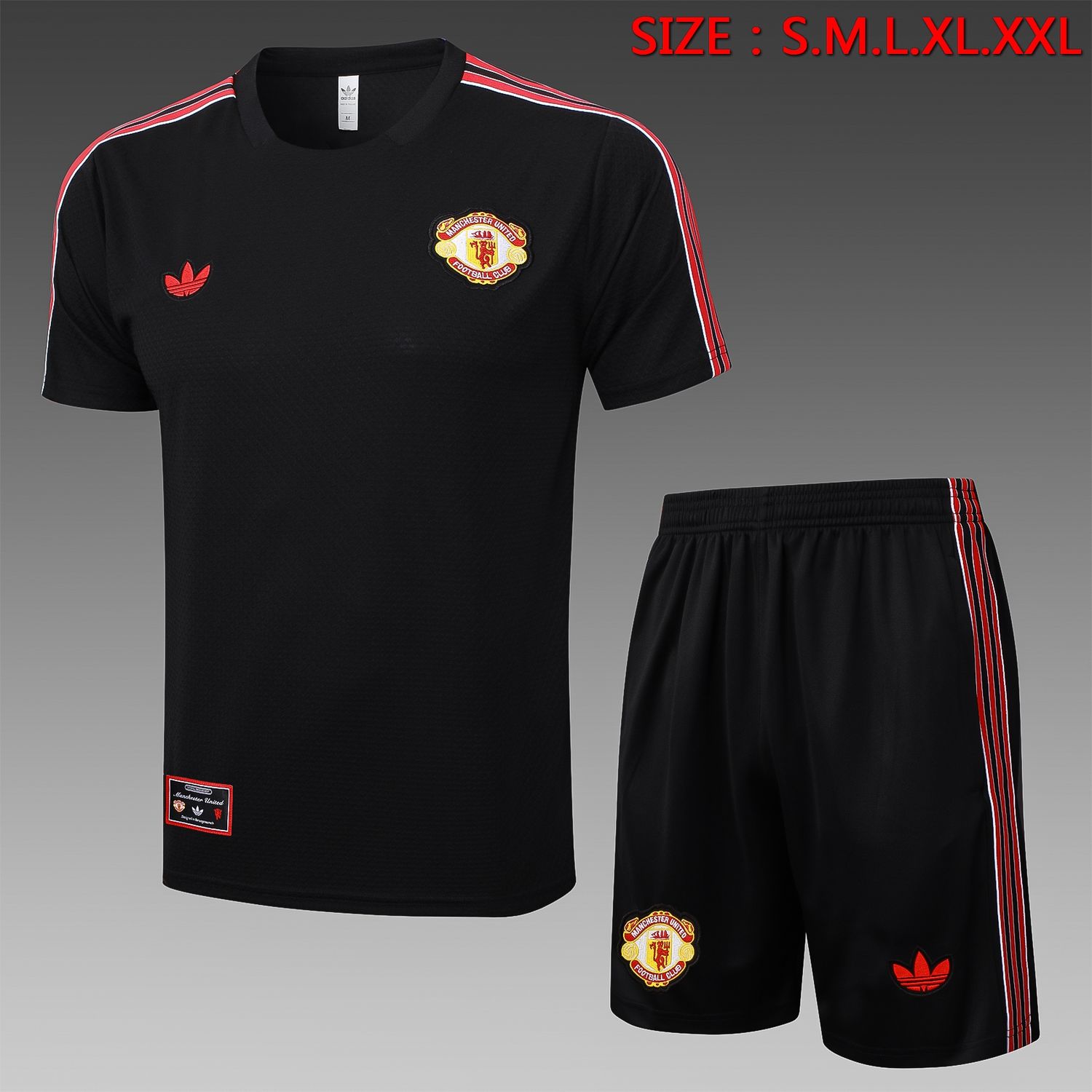 Man United Black and Red Training Set Man United Black and Red Training Set
