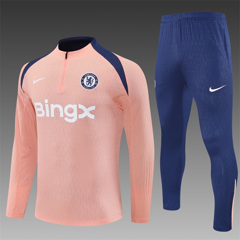 Chelsea Pink and Navy Long Sleeve Training Set 