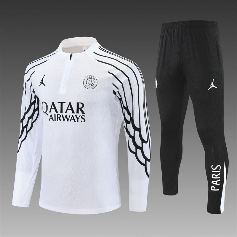 PSG White and Black Long Sleeve Training Set  PSG White and Black Long Sleeve Training Set