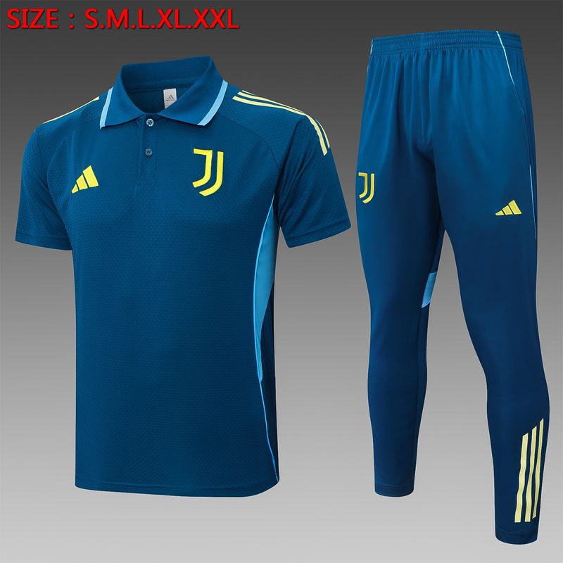 Juventus Blue Short Sleeve Tracksuit