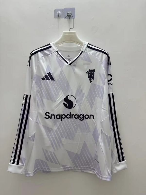 Man United Away Long Sleeve Fan Jersey