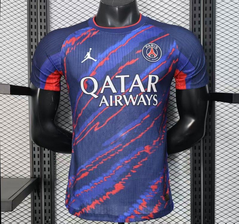 PSG Blue and Red Twister Special Vapor Jersey