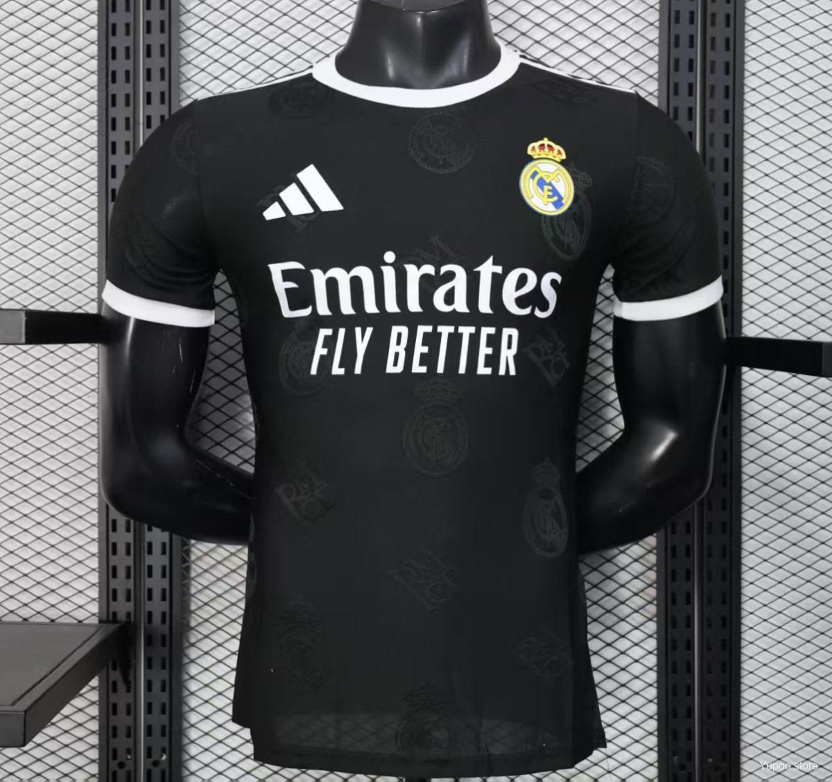 Real Madrid Black and White Special Vapor Jersey Real Madrid Black and White Special Vapor Jersey