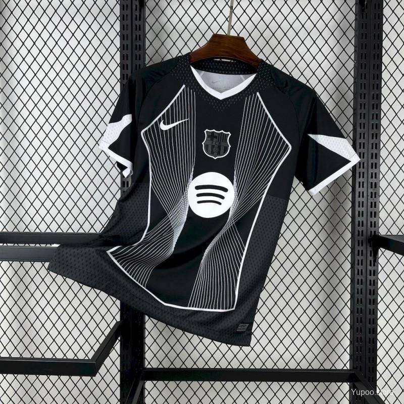 Barcelona Black and White Special Fan Jersey