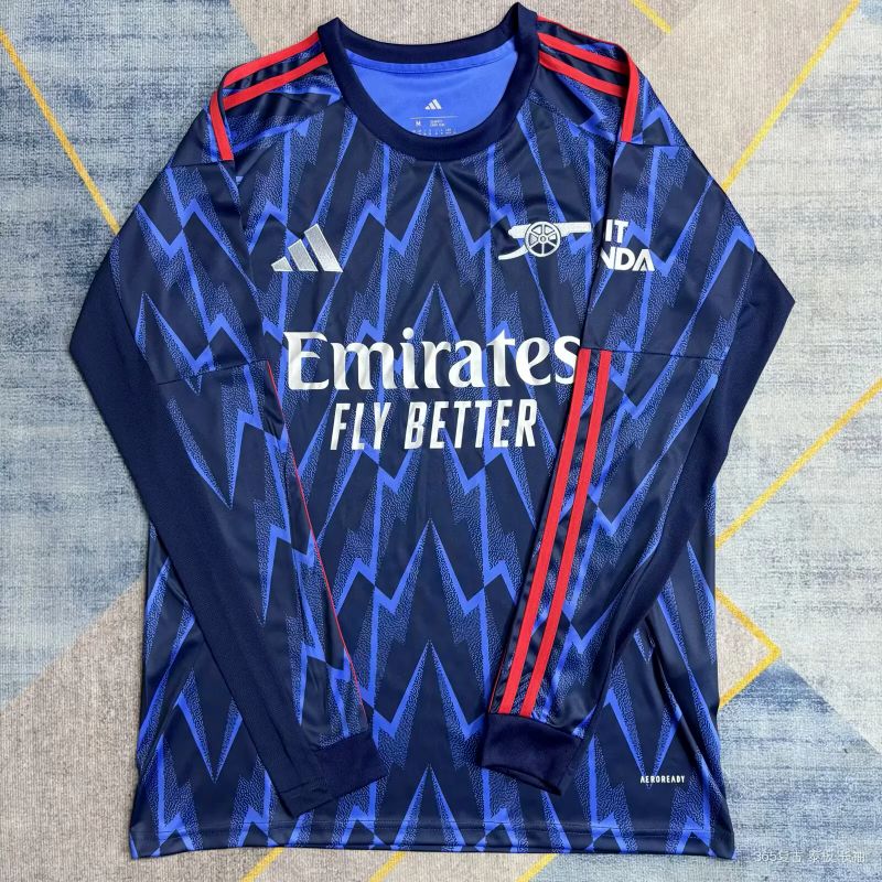 Arsenal Home Away Long Sleeve Fan Jersey