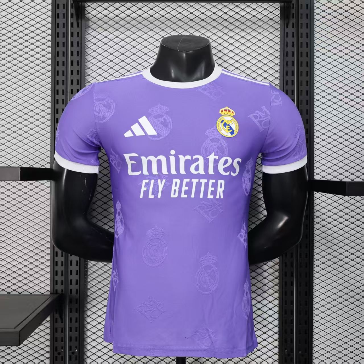 Real Madrid Purple and White Special Vapor Jersey Real Madrid Purple and White Special Vapor Jersey
