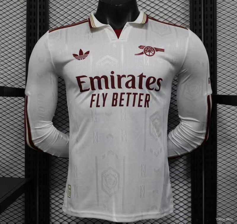 Arsenal Third Long Sleeve Player Jersey