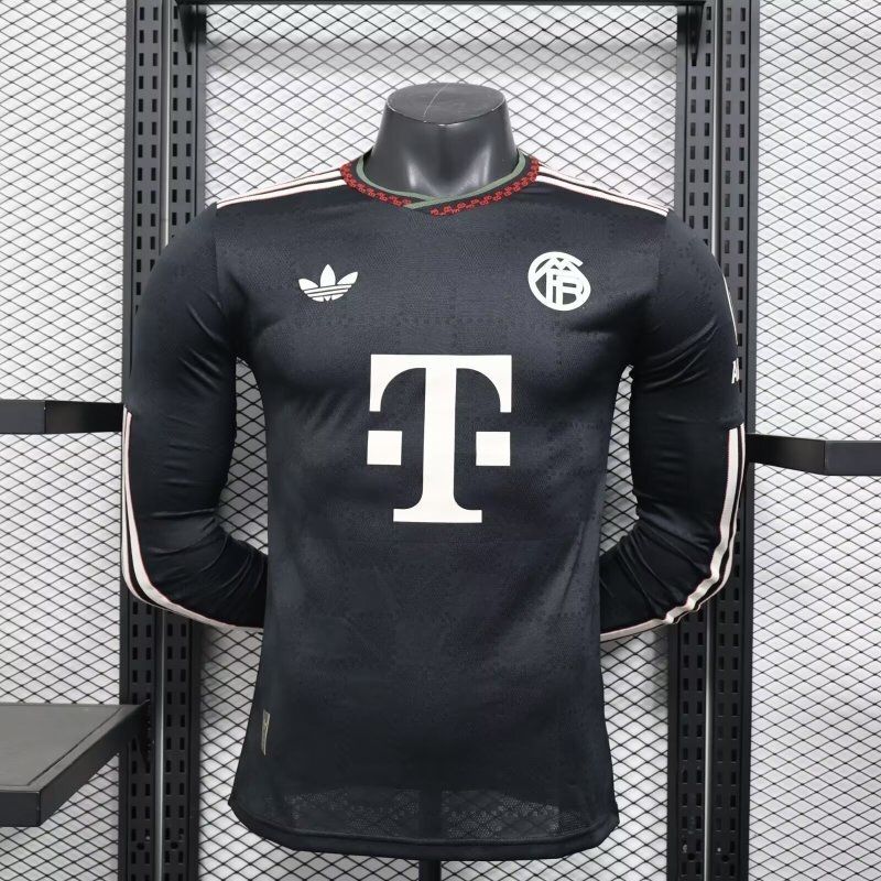 Bayern Munich Third Long Sleeve Player Jersey Bayern Munich Third Long Sleeve Player Jersey