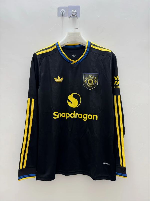 Man United Third Long Sleeve Fan Jersey