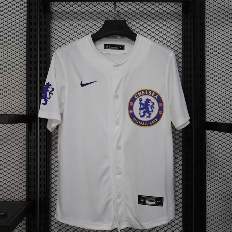Chelsea Baseball White Special Fan Jersey