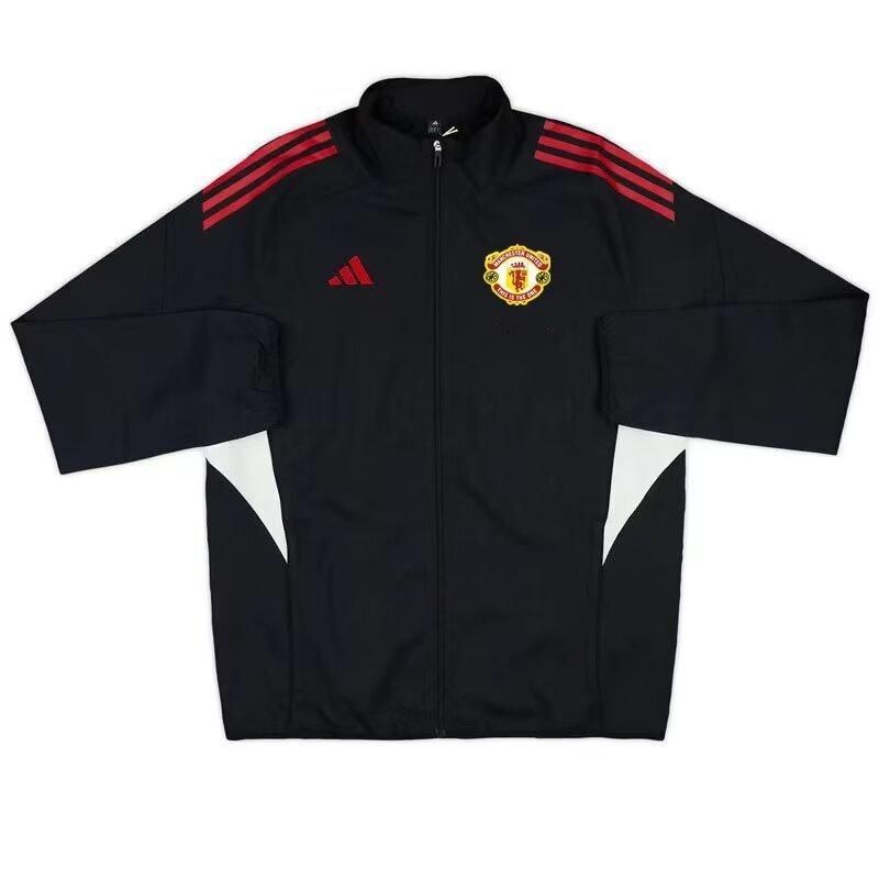 Man United Black and Red Windbreaker 