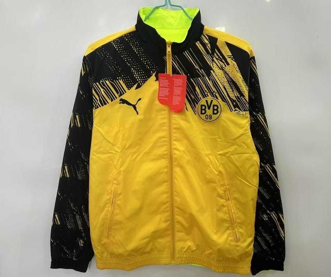 Dortmund Yellow Reversible Windbreaker  Dortmund Yellow Reversible Windbreaker