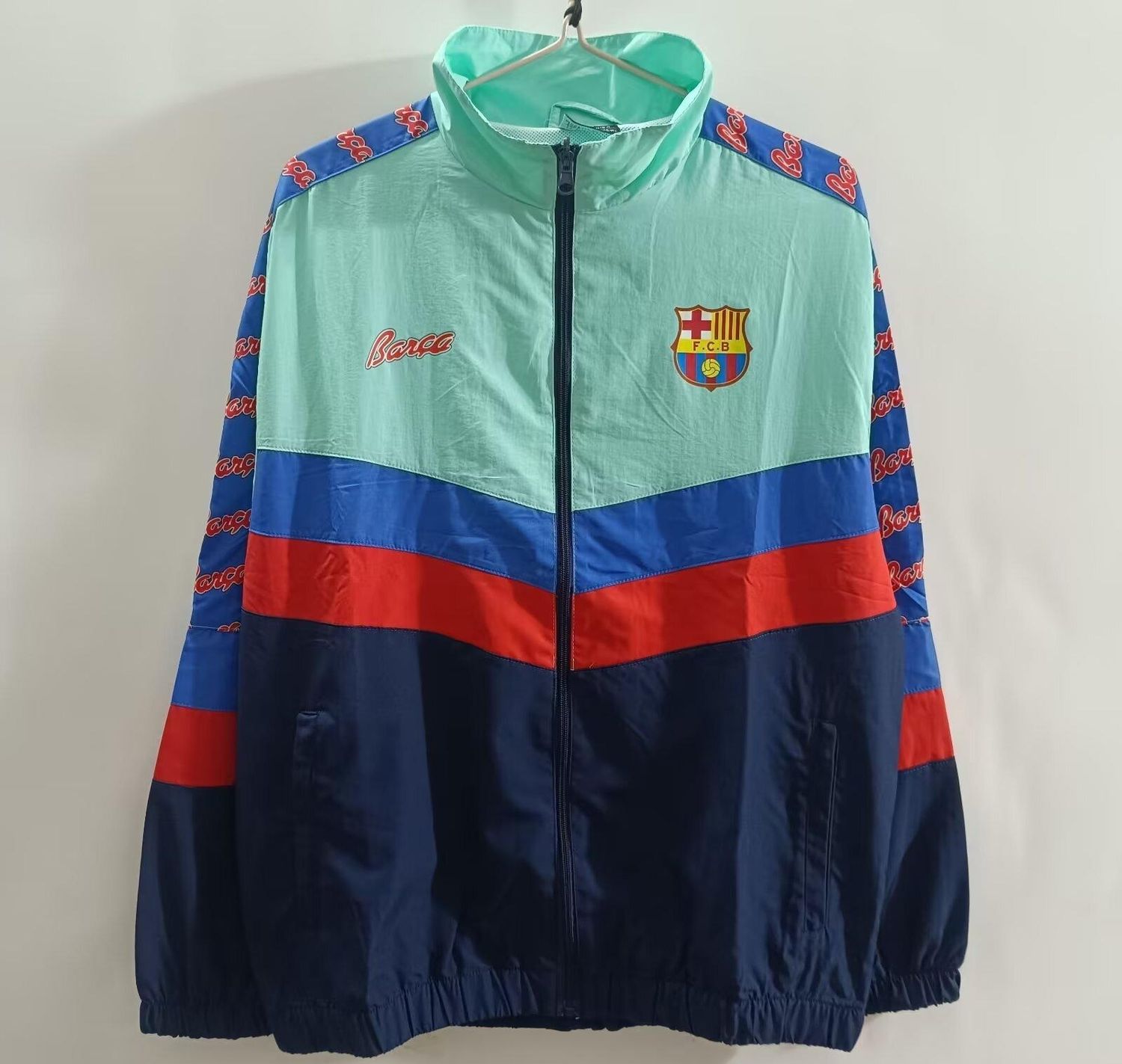 Barcelona Multicolour Windbreaker  Barcelona Multicolour Windbreaker