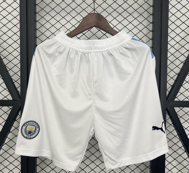 Manchester City Home Soccer Shorts