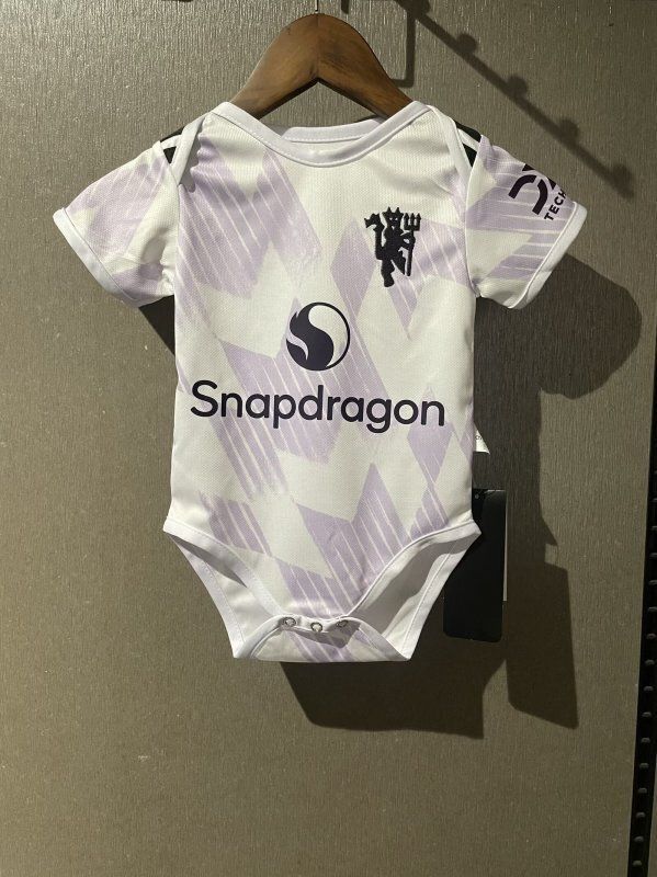 Man United Away Baby Romper  Man United Away Baby Romper