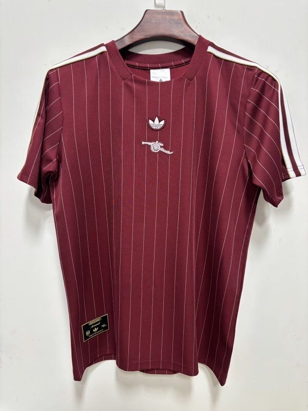 Arsenal Maroon Retro Style Special Fan Jersey Arsenal Maroon Retro Style Special Fan Jersey