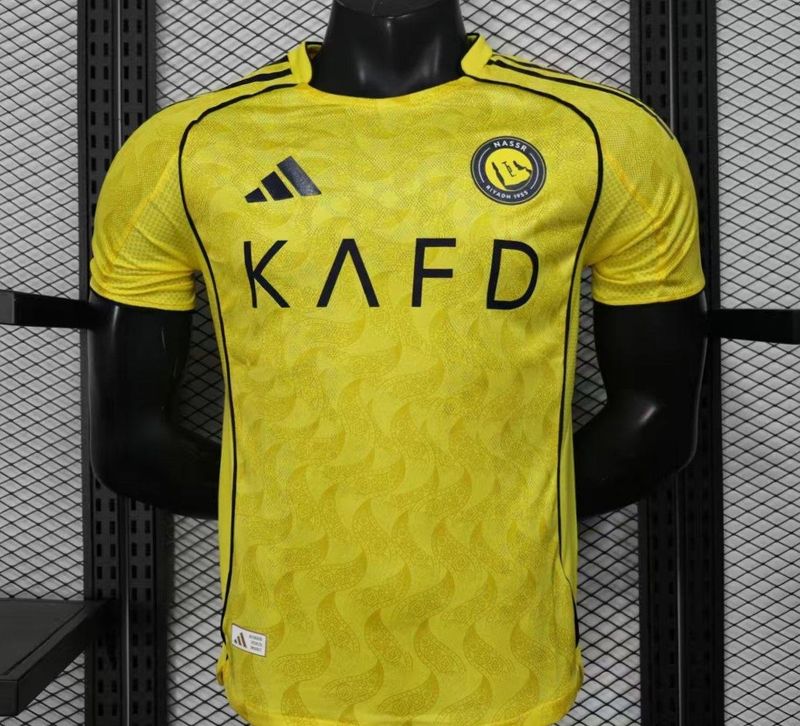Al Nassr Home Vapor Jerseys  Al Nassr Home Vapor Jerseys